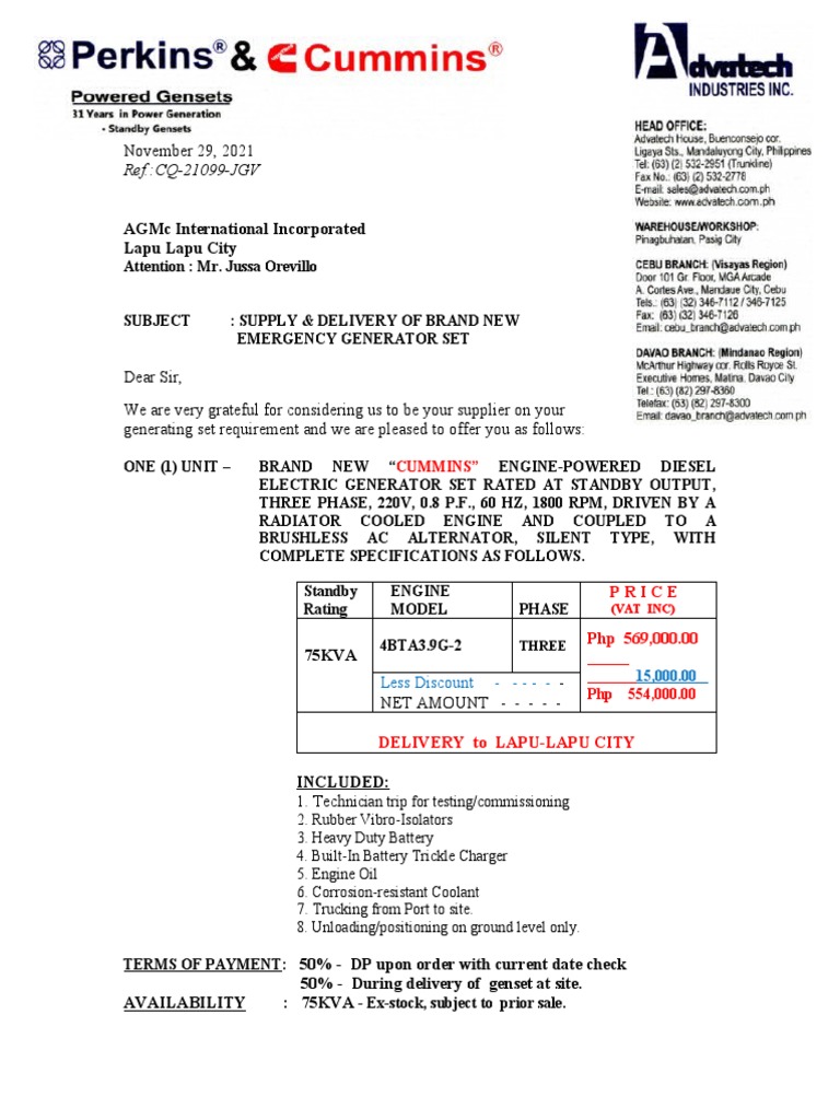 Ref.Cq21099Jgv Agmc International Incorporated Lapu Lapu City PDF