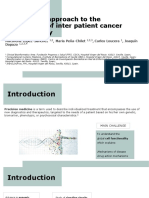 Mechanistic Approach To The Assessment of Inter Patient Cancer Heterogeneity