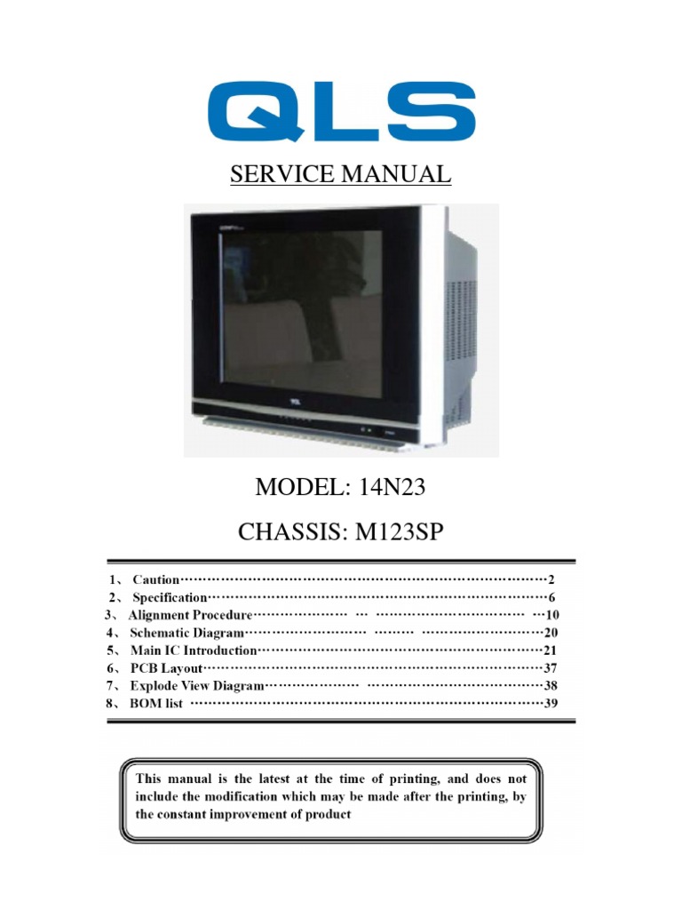 Mastertech TV Safety and Operation Manual | PDF | Home & Garden | Computers