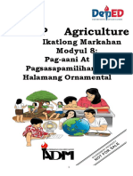 EPP4_Agriculture_Modyul 8_Pag-aani At Pagsasapamilihan ng Halamang Ornamental