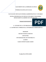 TRABAJO GLOSARIO - PRINCIPIOS Y NORMAS DE CONTANILIDAD GUBERNAMENTAL Valera