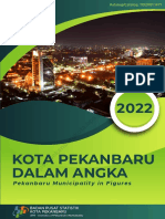 Kota Pekanbaru Dalam Angka 2022
