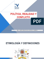 Tema 7. Política, Realidad y Conflicto