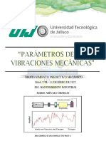 Parámetros de Vibraciones Mecánicas