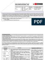 Plan Curricular DPCC - 4to