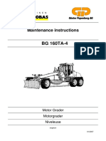 Maintenance Instructions: BG 160TA-4