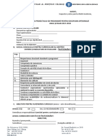 Macheta Fisa Avizare Liceal 2017 - 18