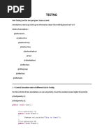 Testng: Case1 ( (Priority 1) Tcase1 (System. .Println ) (Priority 0) Tcase2