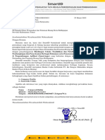 Surat Penawaran Kerjasama Dinas Pertanahan Dan Penataan Ruang Kota Balikpapan