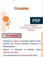 Classification of Vitamins
