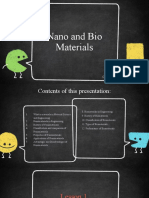 Nano and Bio Materials: Group 6