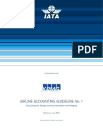 Airline Accounting Guideline No. 1