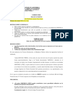 Examen Final Derecho Procesal Penal I 2022-1