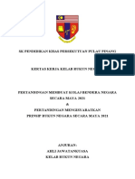 Kertas Kerja Pertandingan Kolaj & Prinsip Rukun Negara