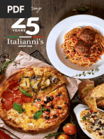 Italianni's Menu and Prices 2024 | PDF