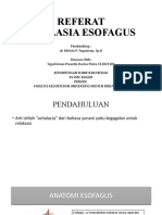 Referat Akalasia Esofagus