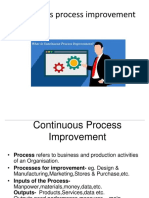 Unit 2.2 Continous Process Improvement