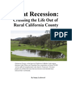 Great Recession: Crushing The Life Out of Rural California County