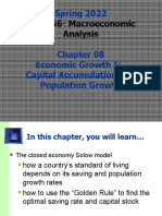 ECO 356-Macroeconomic Analysis: Spring 2022