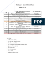 Tugas Makalah Dan Presentasi