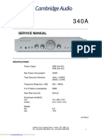 Azur 340A - Service Manual