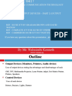 IGCSE ICT 0417 - Output Devices Part 2: Monitors, Printers and Audio Devices