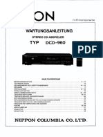 Denon Dcd-960 Service Manual