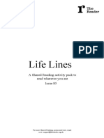 Life Lines: A Shared Reading Activity Pack To Read Wherever You Are Issue 85