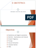 Operative Obstetrics Procedures Guide