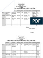 Crafted_adapted M&E templates for PPAs