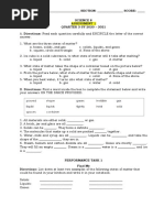 3RD Quarter Assessments