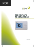 Manual de Ususario Termostato Digital Semanal SOLVER S2