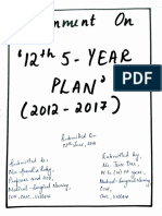 12th 5 Year Plan