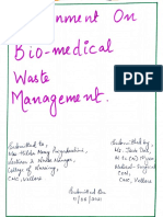 Managing Bio-Medical Waste in Hospitals
