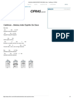 ALELUIA,VINDE ESPIRITO DE DEUS cifra - Católicas _ CIFRAS