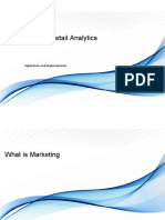 Marketing and Retail Analytics