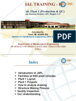 SSD Presentation Industrial Training Report