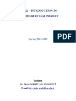 ITF 422 - Term Project