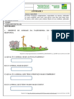 1º MAT Atividade 3 - MEDIDAS DE COMPRIMENTO, MASSA E CAPACIDADE - Professor