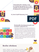 Internet-Based Broiler Chicken Coop Temperature Monitoring System For A Real Form of Sustainable Livestock Development in The 4.0 Industrial Revolution Era.
