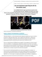 La UE Excluye de La 'Protección Automática' A Los Desplazados No Ucranianos Que Huyen de La Invasión Rusa - Público