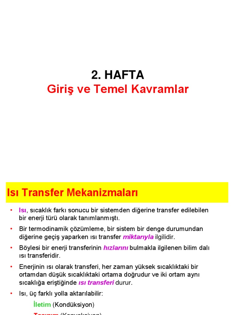 Hafta 2 | PDF