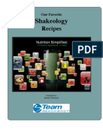 Shakeology Recipe Book