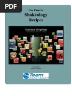 Shakeology Recipe Book