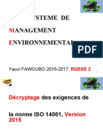 SME Décryptage ISO 14001 20 12 2016