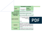 Tablas Auditoria Gubernamental