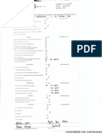 Lista de Chequeo Pre Fundida - Junio