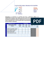 Rúbrica de Evaluación Equipo N°6