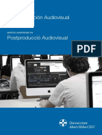 Master Universitario Posproduccion Audiovisual