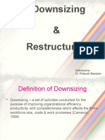 Chapter 10-Downsizing Restructuring